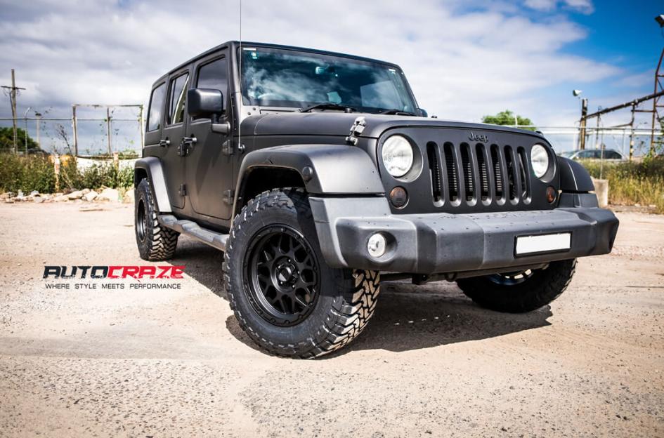 JEEP WRANGLER GRENADE SATIN BLACK